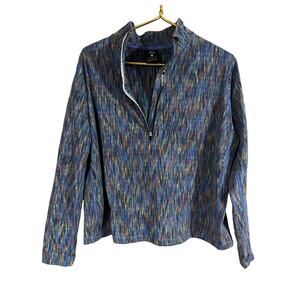 NIKE Pro Hyperwarm Long Sleeve Half Zip Top Multicolor 832052-478 WMNS Size 2XL